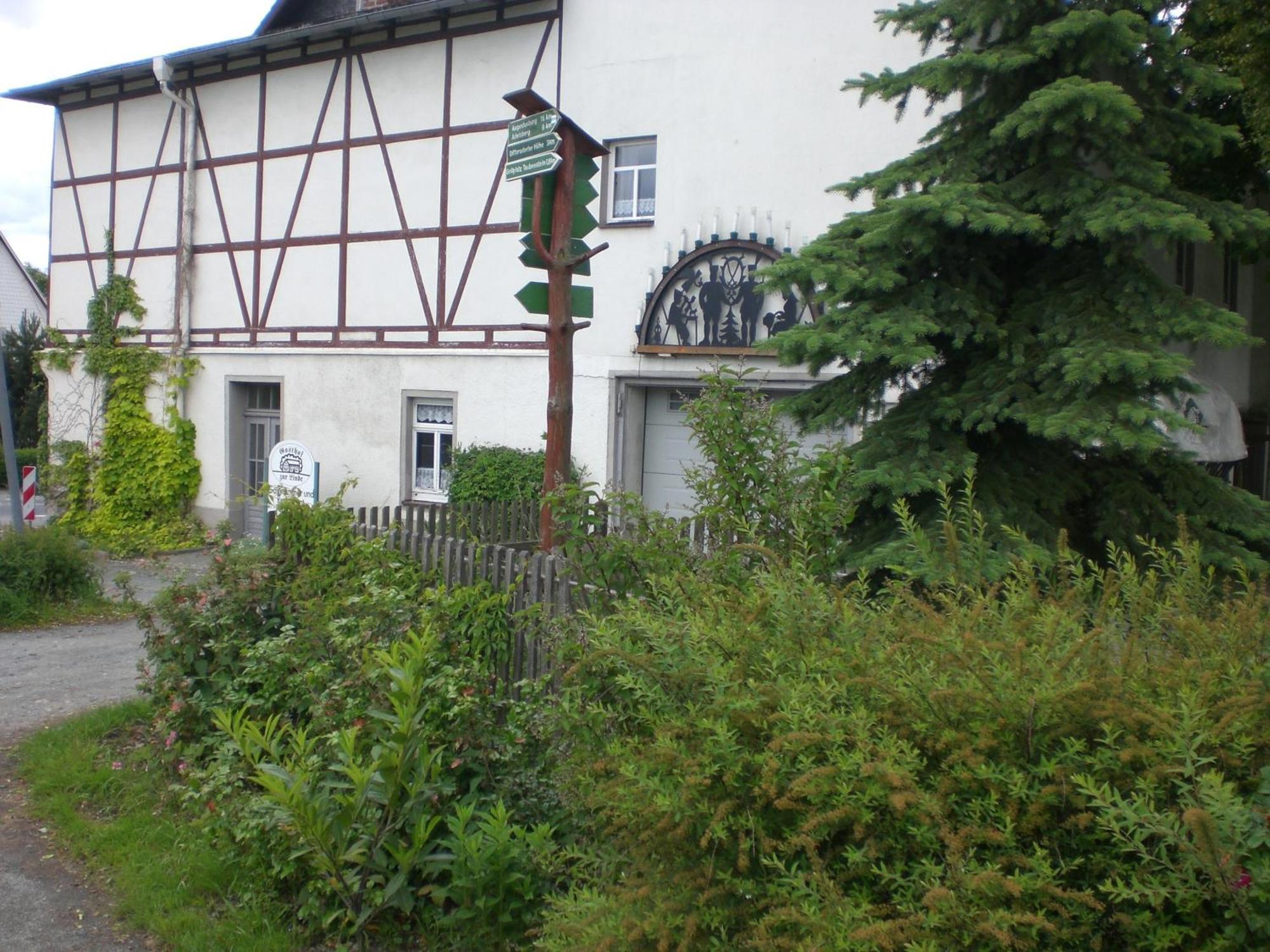 Hotel Gasthof Zur Linde Weissbach (Saxony) Exterior foto